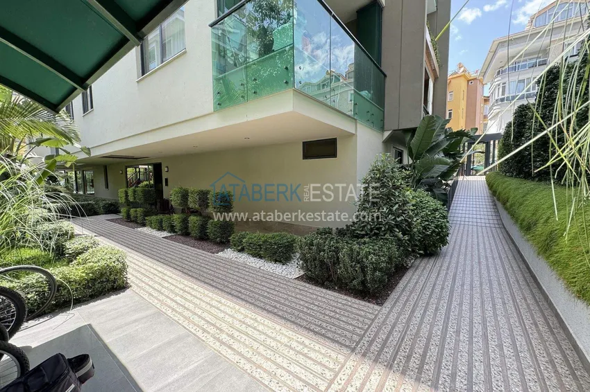 Penthouse in the center of Alanya - 2+1 furnished, Cleopatra beach area 5 