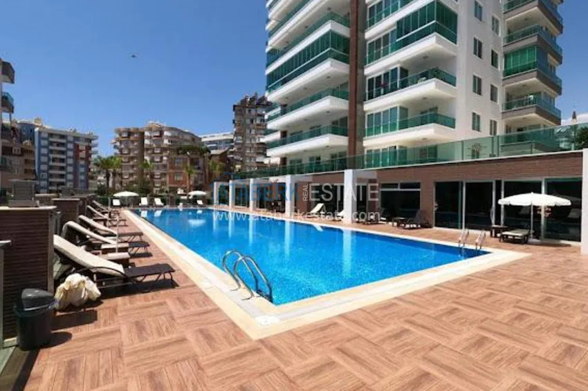 1+1 apartment in Tosmur, 76 m2 with furniture and sea view - property for a residence permit in Alanya  6 