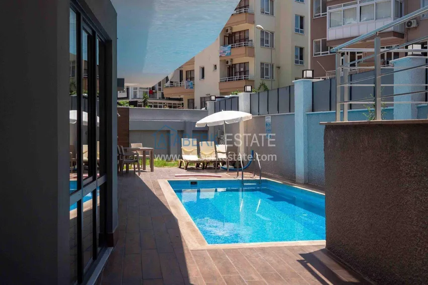 Apartment for a residence permit in the center of Alanya - 1+1 at a bargain price, Keykubat beach area 6 