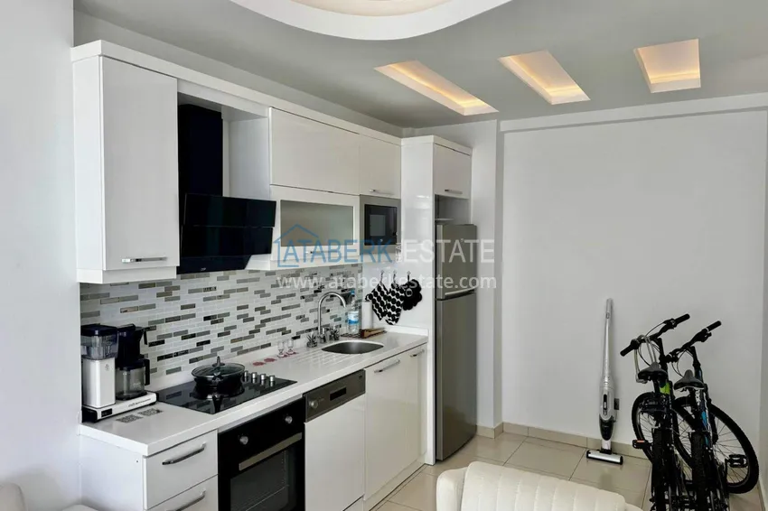 Purchase  1+1 apartment in Tosmur, 76 m2 with furniture and sea view - property for a residence permit in Alanya  6 