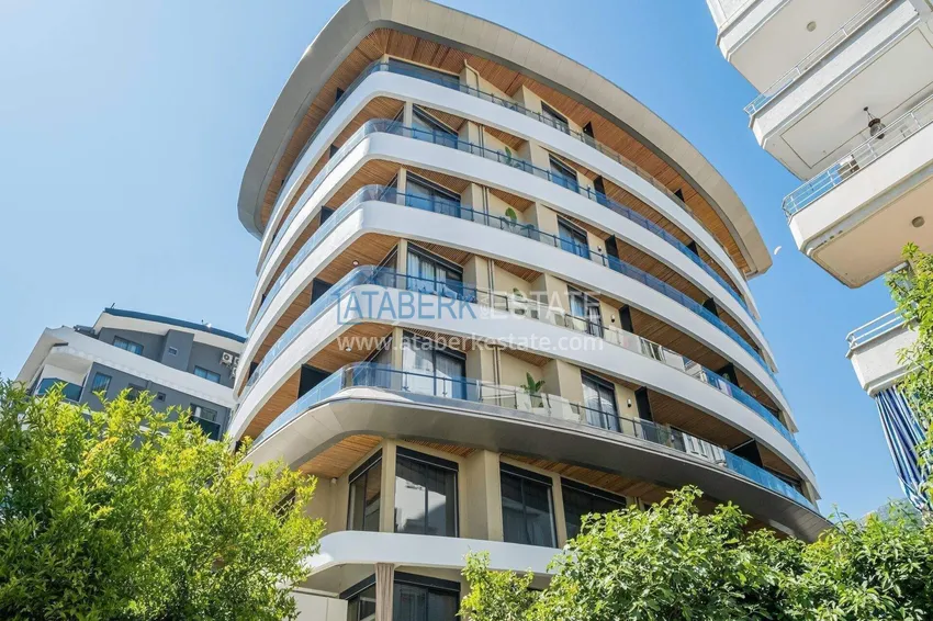 Loft 1+1 apartment in the center of Alanya - stylish interior, 250 meters from Cleopatra beach 6 