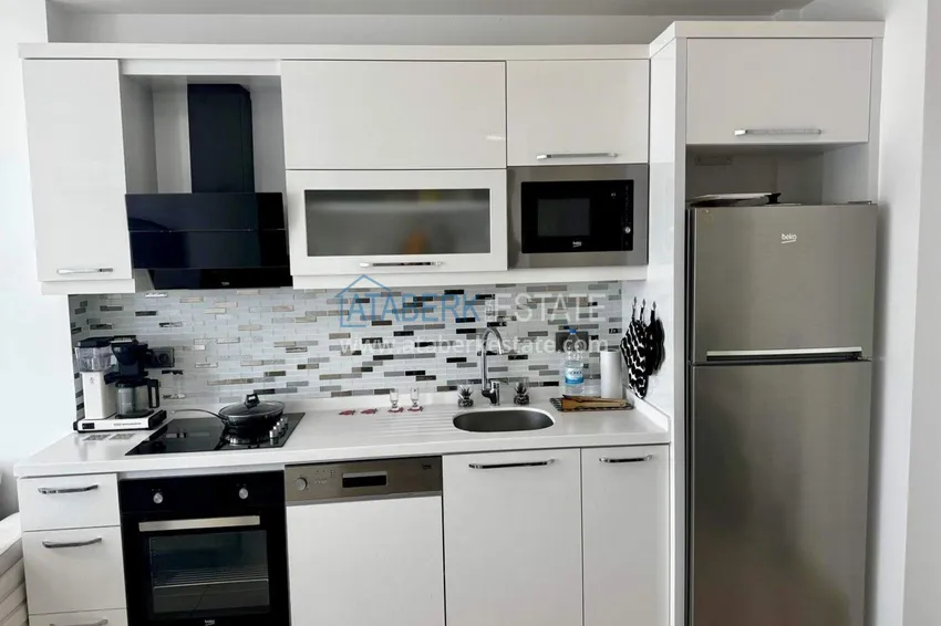 Purchase  1+1 apartment in Tosmur, 76 m2 with furniture and sea view - property for a residence permit in Alanya  7 