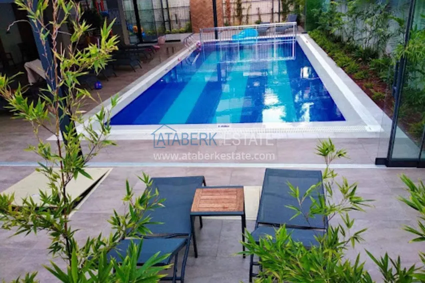 Penthouse in the center of Alanya - 2+1 furnished, Cleopatra beach area 7 