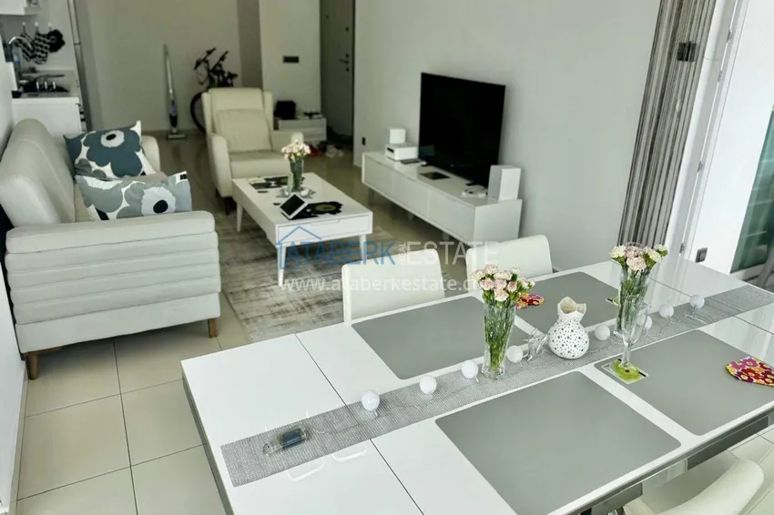 Purchase  1+1 apartment in Tosmur, 76 m2 with furniture and sea view - property for a residence permit in Alanya  8 