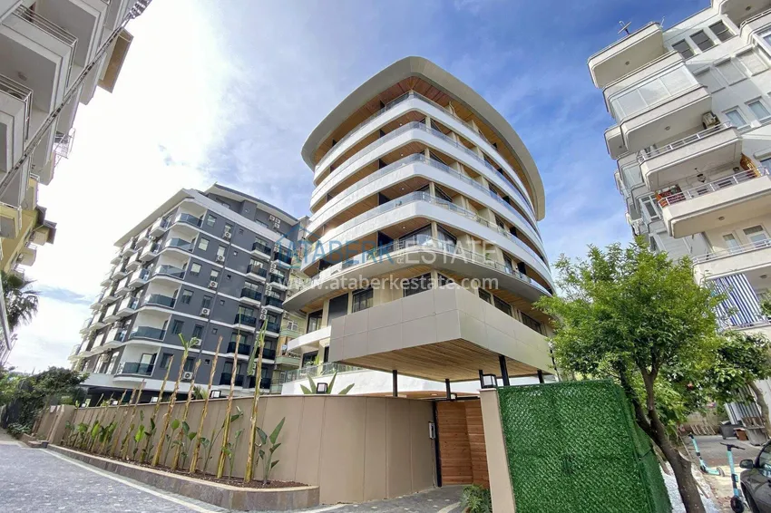 Loft 1+1 apartment in the center of Alanya - stylish interior, 250 meters from Cleopatra beach 8 