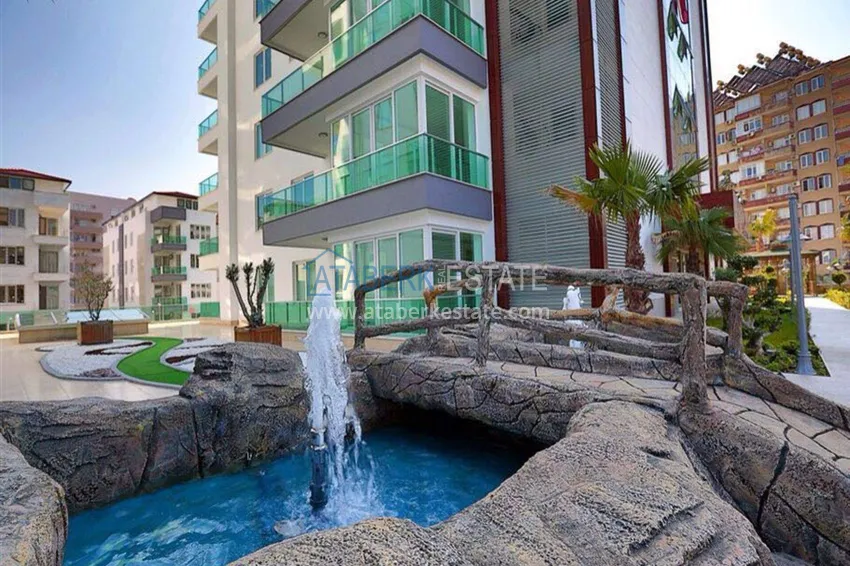 1+1 apartment in Tosmur, 76 m2 with furniture and sea view - property for a residence permit in Alanya  10 