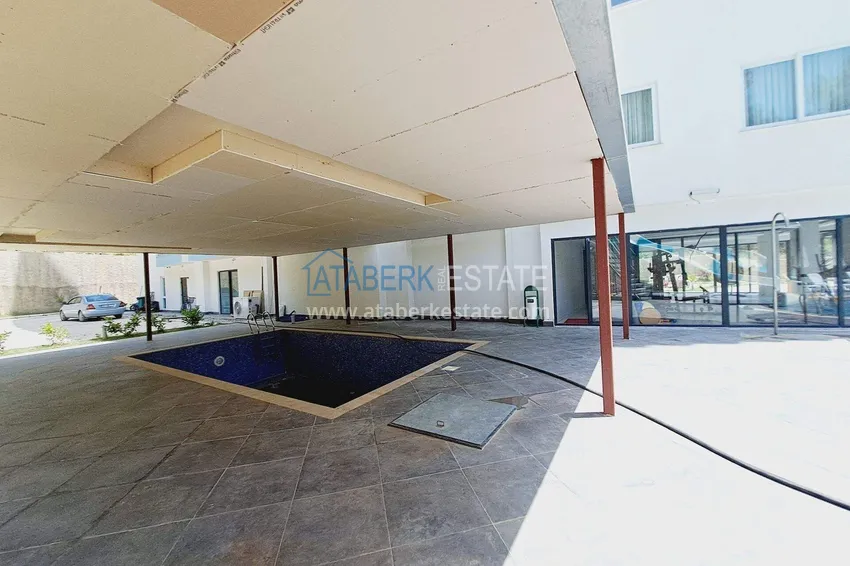 Long-term 1+1 apartment rental in a modern complex - Avsallar, Alanya No. 38 15