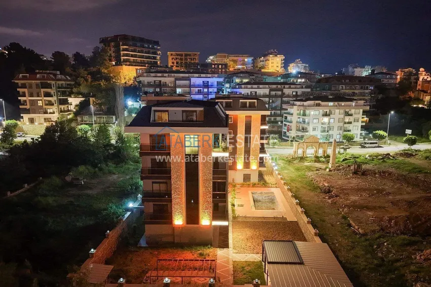 1+1 apartment from the owner in Alanya, Kestel district - favorable price and river view 12