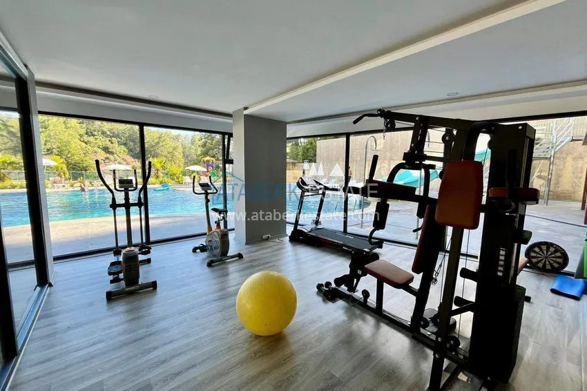 Long-term 1+1 apartment rental in a modern complex - Avsallar, Alanya No. 38 20