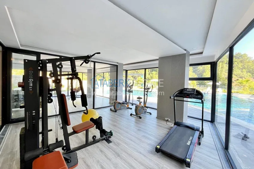 Long-term 1+1 apartment rental in a modern complex - Avsallar, Alanya No. 38 21