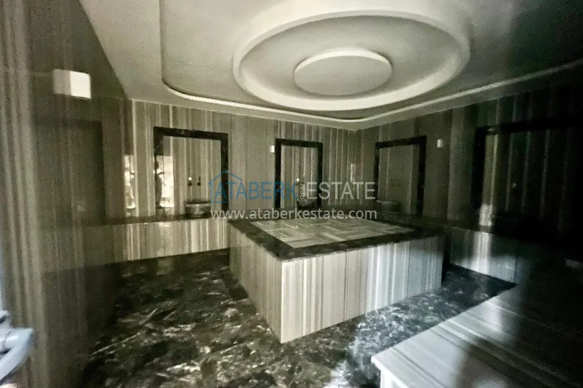 Long-term 1+1 apartment rental in a modern complex - Avsallar, Alanya No. 38 25