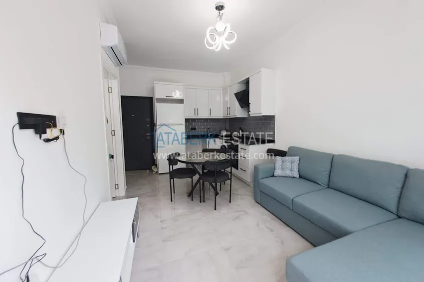 Purchase Long-term 1+1 apartment rental in a modern complex - Avsallar, Alanya No. 38 3