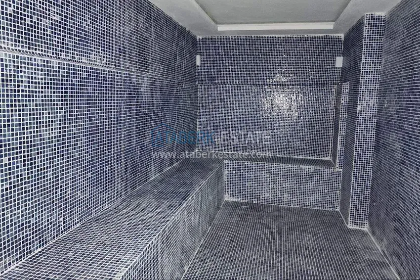 Long-term 1+1 apartment rental in a modern complex - Avsallar, Alanya No. 38 26