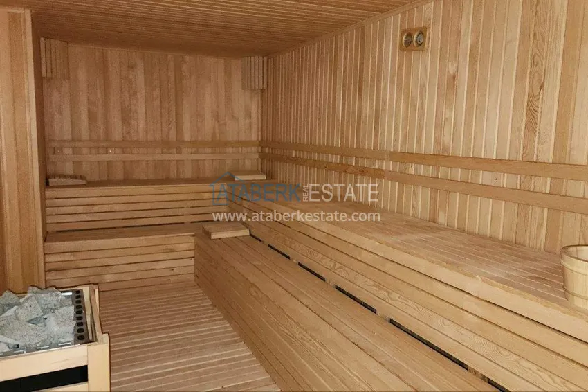 Long-term 1+1 apartment rental in a modern complex - Avsallar, Alanya No. 38 27