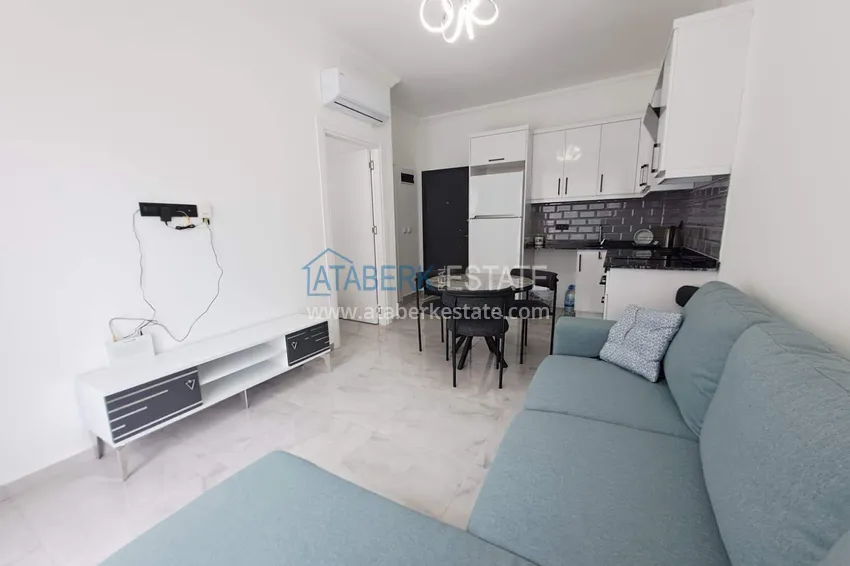 Purchase Long-term 1+1 apartment rental in a modern complex - Avsallar, Alanya No. 38 4