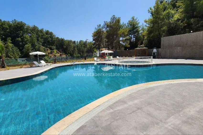 Long-term 1+1 apartment rental in a modern complex - Avsallar, Alanya No. 38 8
