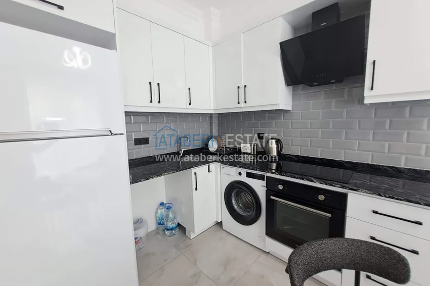 Purchase Long-term 1+1 apartment rental in a modern complex - Avsallar, Alanya No. 38 6