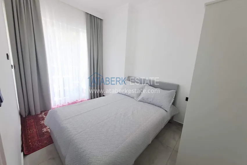Purchase Long-term 1+1 apartment rental in a modern complex - Avsallar, Alanya No. 38 7