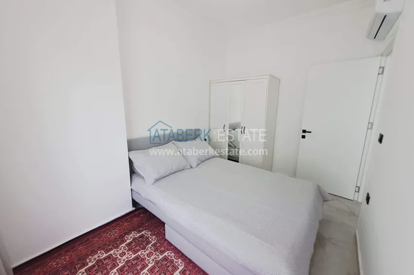 Purchase Long-term 1+1 apartment rental in a modern complex - Avsallar, Alanya No. 38 8
