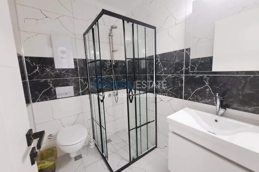 Purchase Long-term 1+1 apartment rental in a modern complex - Avsallar, Alanya No. 38 9
