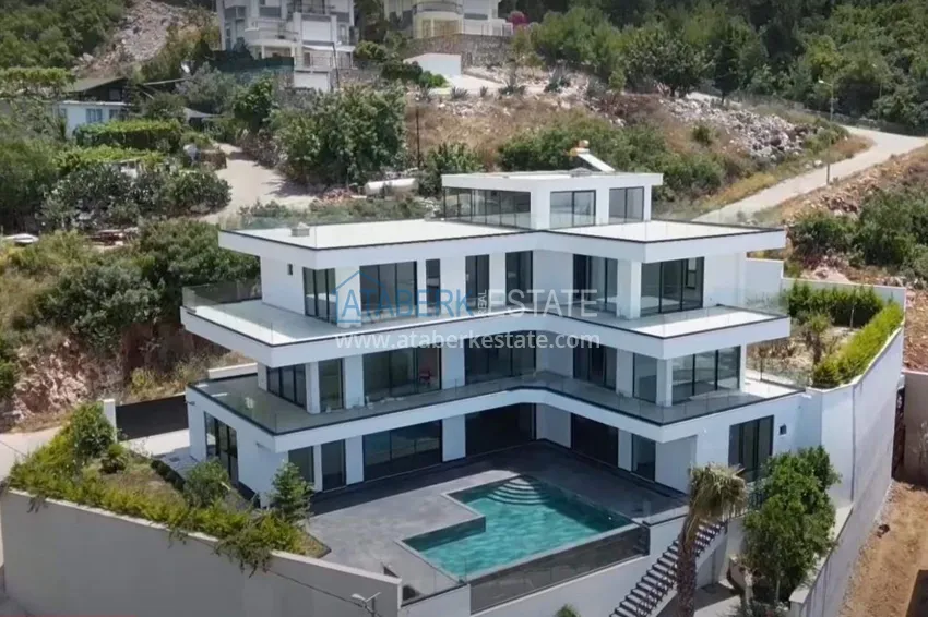Stylish villa in Alanya - with panoramic views in the prestigious Bektash area. Real estate for a residence permit 6