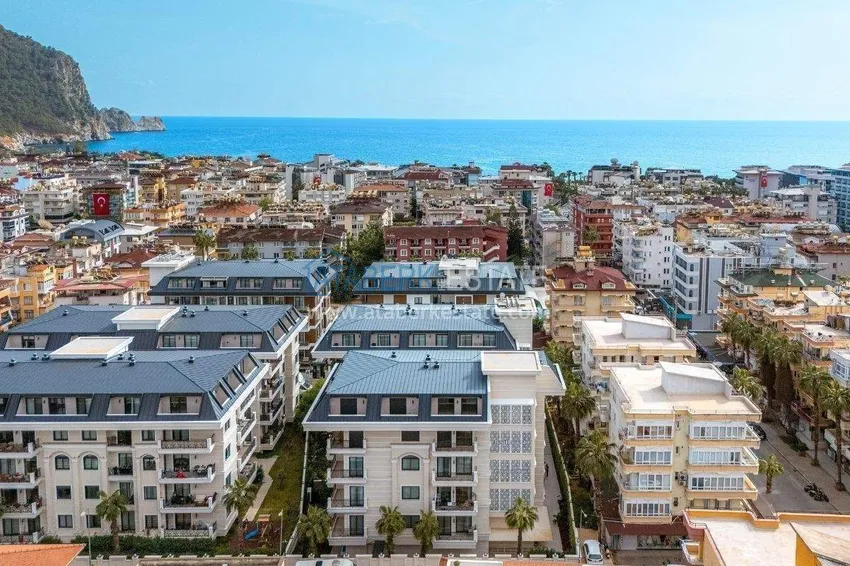 Duplex in Alanya, Cleopatra beach area - 350 meters from the sea, premium finishes, mountain views 1 