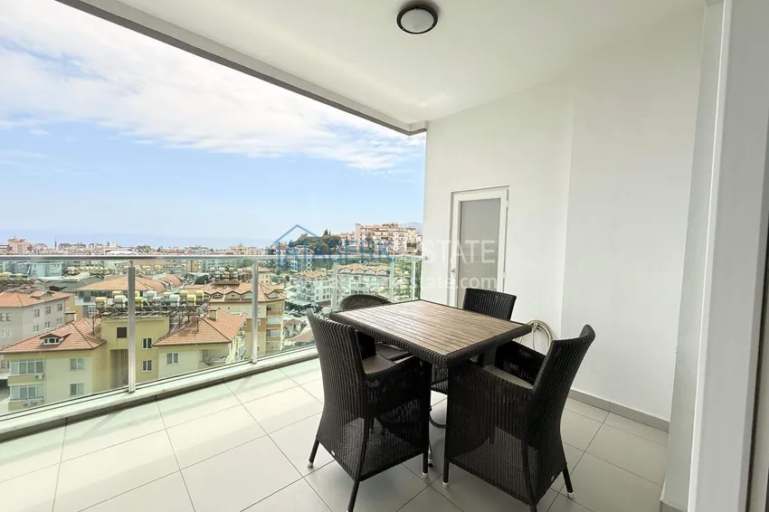 Purchase  2+1 apartment with sea view in Cikcilli — furniture, modern residence 12 