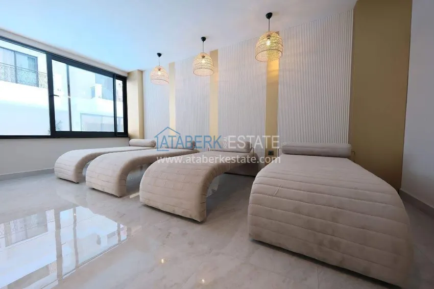 Duplex in Alanya, Cleopatra beach area - 350 meters from the sea, premium finishes, mountain views 15 