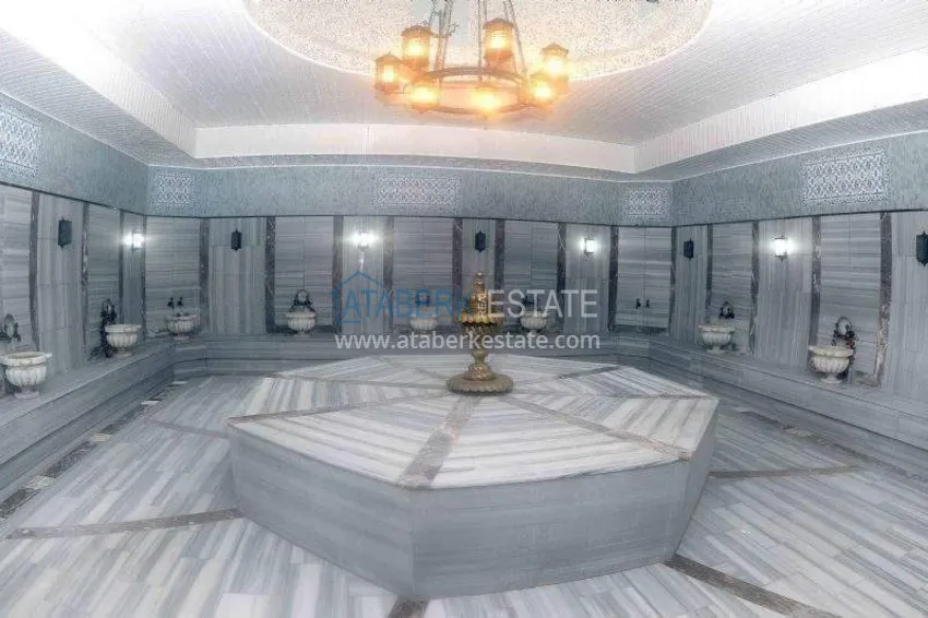 2+1 penthouse in Alanya, Mahmutlar district — furniture, 110 m² terrace, sea and mountain views 17 