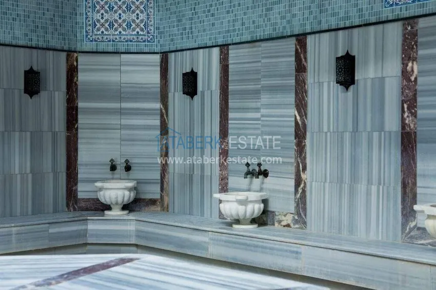 2+1 penthouse in Alanya, Mahmutlar district — furniture, 110 m² terrace, sea and mountain views 18 