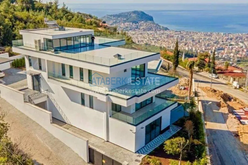 Stylish villa in Alanya - with panoramic views in the prestigious Bektash area. Real estate for a residence permit 7