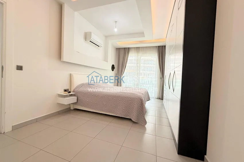 Purchase  2+1 apartment with sea view in Cikcilli — furniture, modern residence 21 