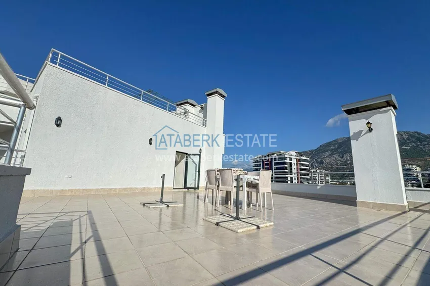 Purchase  2+1 penthouse in Alanya, Mahmutlar district — furniture, 110 m² terrace, sea and mountain views 24 