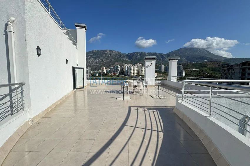 Purchase  2+1 penthouse in Alanya, Mahmutlar district — furniture, 110 m² terrace, sea and mountain views 25 