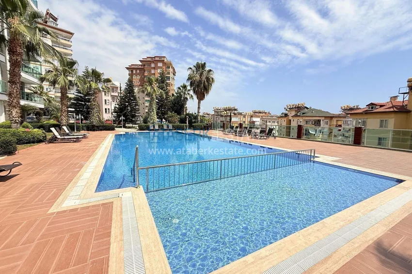 2+1 apartment with sea view in Cikcilli — furniture, modern residence 3 