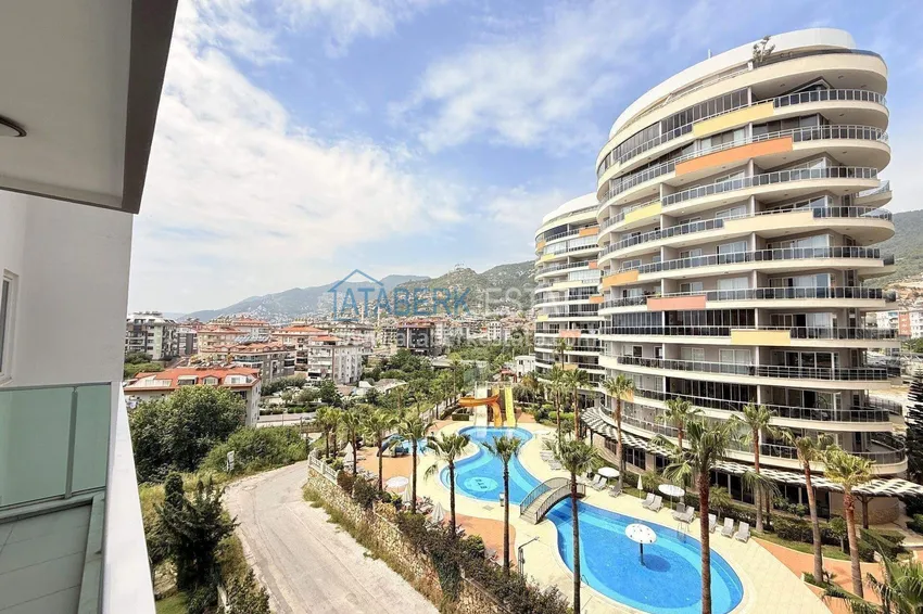 Purchase  2+1 apartment with sea view in Cikcilli — furniture, modern residence 30 