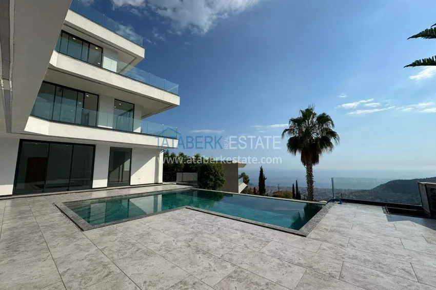 Stylish villa in Alanya - with panoramic views in the prestigious Bektash area. Real estate for a residence permit 10
