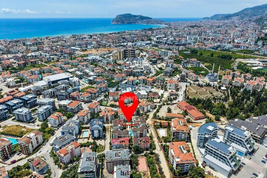 Apartment for a residence permit in Alanya — 2+1 furnished, Oba district  4 
