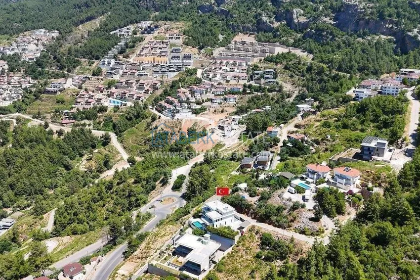 Villa in Alanya, Bektash district - with panoramic views, property under a residence permit 5 