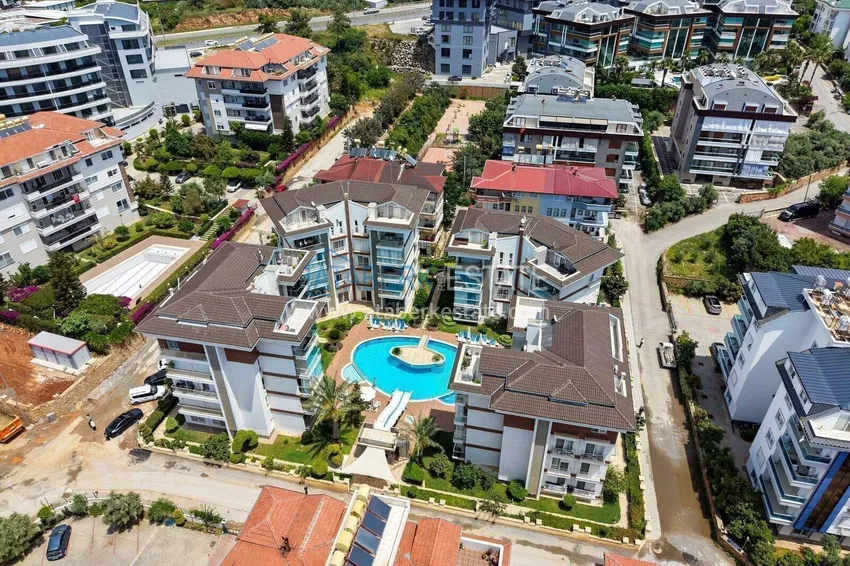 Apartment for a residence permit in Alanya — 2+1 furnished, Oba district  5 
