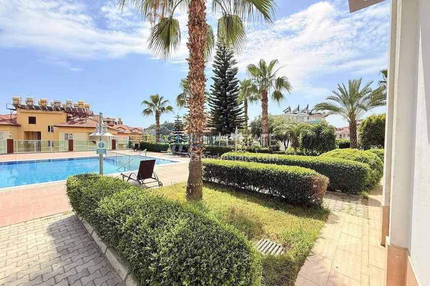 2+1 apartment with sea view in Cikcilli — furniture, modern residence 6 