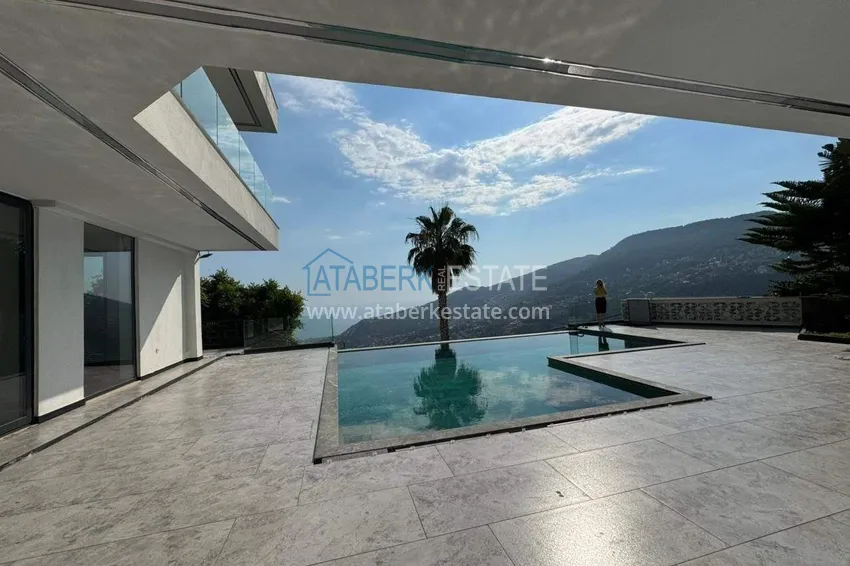 Villa in Alanya, Bektash district - with panoramic views, property under a residence permit 11 