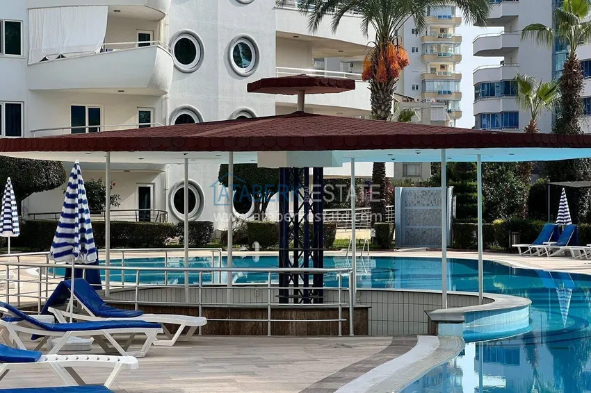 2+1 penthouse in Alanya, Mahmutlar district — furniture, 110 m² terrace, sea and mountain views 6 