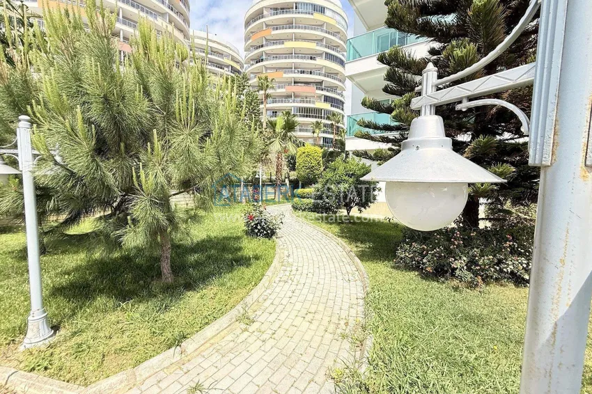 2+1 apartment with sea view in Cikcilli — furniture, modern residence 8 