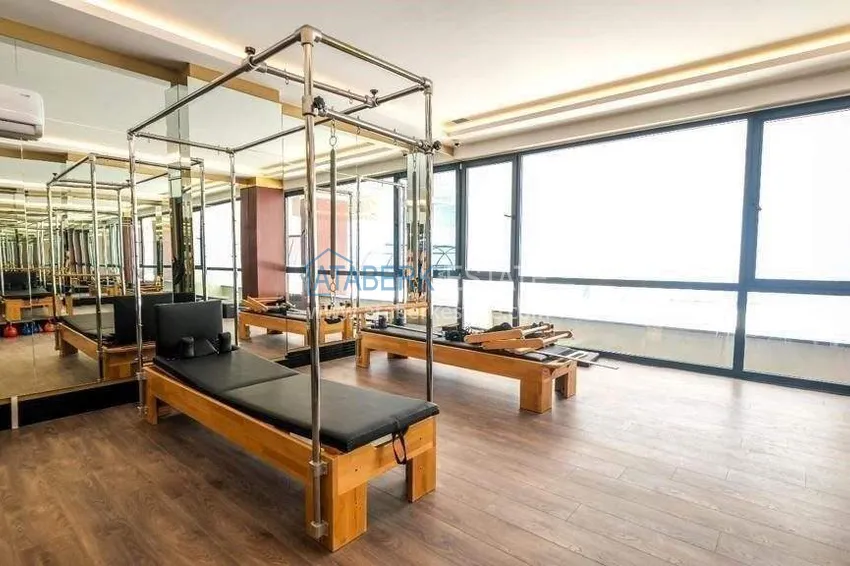 2+1 penthouse in Alanya, Mahmutlar district center - furniture, sea view 19 