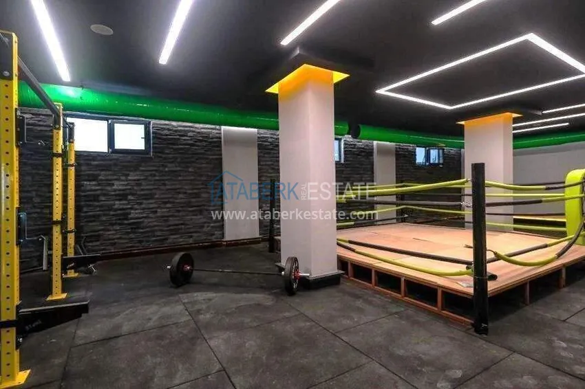 2+1 penthouse in Alanya, Mahmutlar district center - furniture, sea view 21 