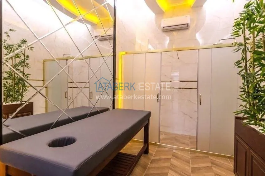 2+1 penthouse in Alanya, Mahmutlar district center - furniture, sea view 25 