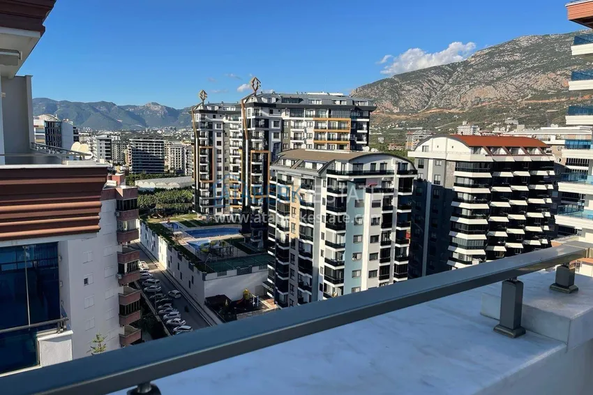 Purchase  2+1 penthouse in Alanya, Mahmutlar district center - furniture, sea view 24 