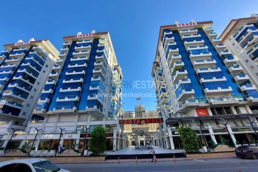 2+1 penthouse in Alanya, Mahmutlar district center - furniture, sea view 28 