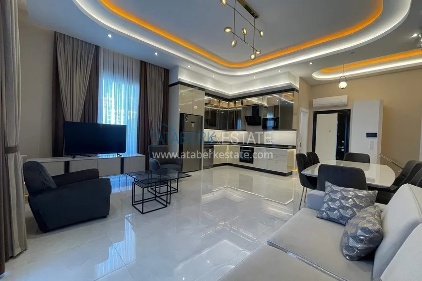 Purchase  2+1 penthouse in Alanya, Mahmutlar district center - furniture, sea view 4 